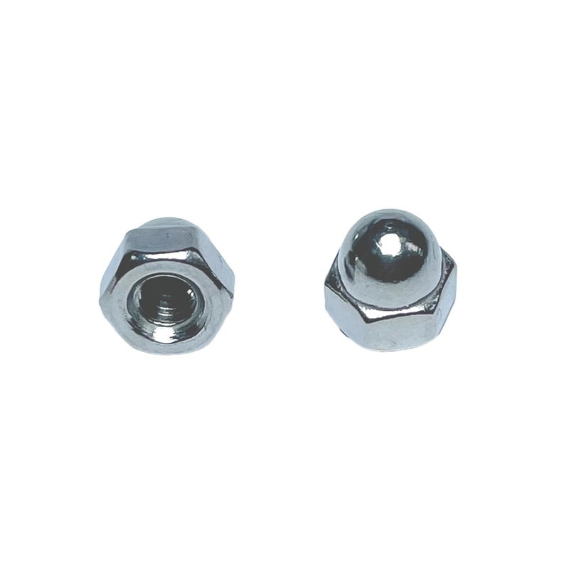 ZDingTech 50pcs #8-32 Acorn Cap Nuts,8-32 Cap Nuts,Acorn Hex Dome Head Dome nut,304 Stainless Steel,hardware18-8,Bright Finish with Open End Wrench - Image 3